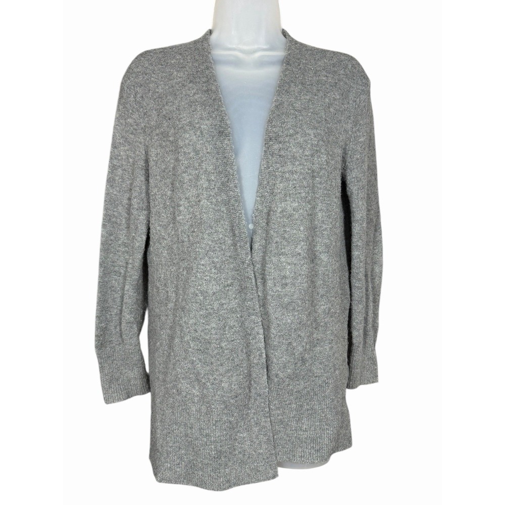 Madewell Super Soft Gray‎ Cardigan XXS/XS Stretchy Oversized Merino Alpaca Knit